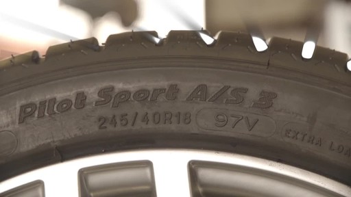 Michelin Pilot Sport A/S 3 - image 6 from the video